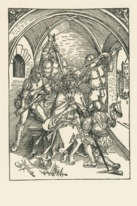 Piikkikruunu, noin 1500 (puupiirros). tekijältä Albrecht Dürer or Duerer