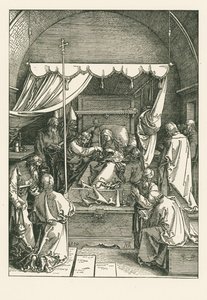 Neitsyen kuolema tekijältä Albrecht Dürer or Duerer