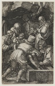 Kristuksen hautaus tekijältä Albrecht Dürer