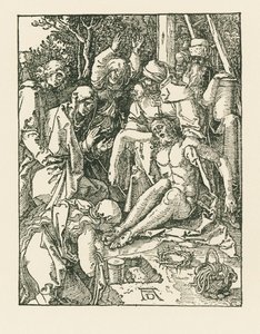 Valitusvirsi Kristuksen puolesta, noin 1509-10 (puupiirros). tekijältä Albrecht Dürer or Duerer