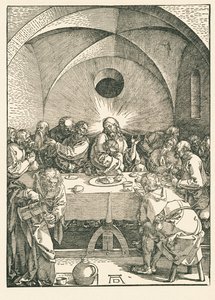 Viimeinen ehtoollinen tekijältä Albrecht Dürer or Duerer