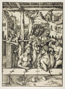 Miesten kylpylä tekijältä Albrecht Dürer