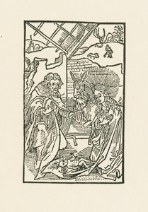 Syntymäjumalanpalvelus tekijältä Albrecht Dürer or Duerer