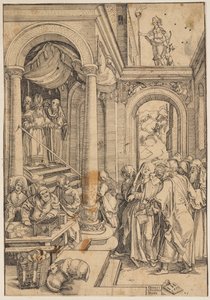 Neitsyen esitys temppelissä tekijältä Albrecht Dürer