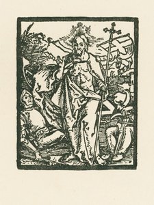 Kristuksen ylösnousemus tekijältä Albrecht Dürer or Duerer