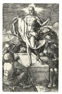 Kristuksen ylösnousemus tekijältä Albrecht Dürer