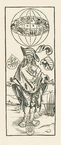 Syfilitic. 1496 (puupiirros) tekijältä Albrecht Dürer or Duerer