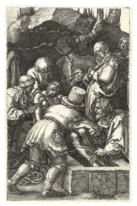 Kristuksen hautaus tekijältä Albrecht Dürer