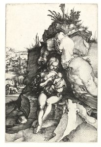 Pyhän Johannes Chrysostomosen katumus, 1496 tekijältä Albrecht Dürer