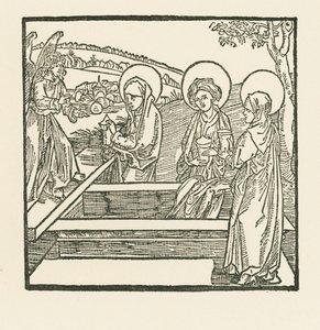 Kolme Mariaa Kristuksen haudalla tekijältä Albrecht Dürer or Duerer