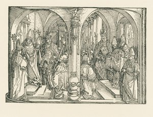Riemukaari keisari Maximilian I:lle tekijältä Albrecht Dürer or Duerer
