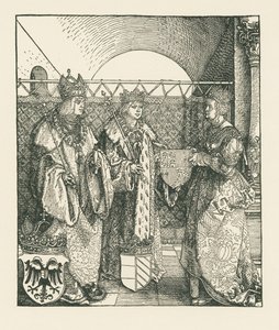 Riemukaari keisari Maximilian I:lle tekijältä Albrecht Dürer or Duerer