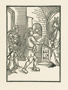 Reitittimestä ja kaiverruksesta tekijältä Albrecht Dürer or Duerer
