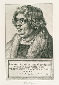 Willibald Pirckheimer tekijältä Albrecht Dürer or Duerer