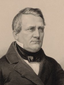 Säveltäjä Franz Lachnerin muotokuva 1803-1890, 1850. tekijältä Albrecht Fürchtegott Schultheiss