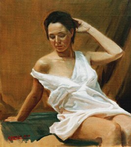 poseeraa studiossa