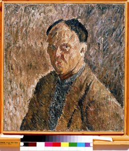 ""Autoportrait"" Aleksanteri Davidovich Drevinin (1889-1938) kuva 1923 Valtion Tretjakov-galleria, Moskova