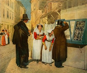 Sulhanen Campagnuolo valitsi korvakoruja morsiamelleen, 1838, 1965.