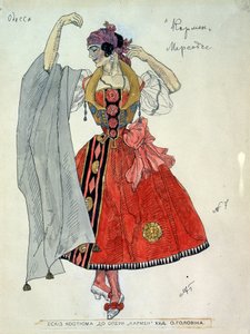 Pukusuunnittelu Georges Bizet