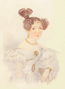 Ekaterina Ivanovna Zagryazhskajan muotokuva 1779-1842