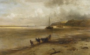 Volga lähellä Yurievetsia, 1870