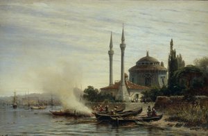 Kultainen sarvi. Konstantinopoli, 1864 tekijältä Aleksei Petrovich Bogolyubov