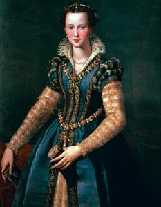Maria de Medici, 1555. tekijältä Alessandro Allori