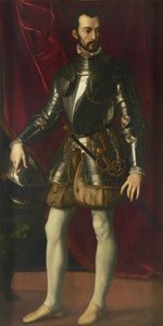 Francesco I de Medicin muotokuva 1541-1587, Toscanan suurherttua, 1570-1575. tekijältä Alessandro Allori