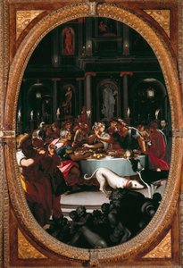 Kleopatran juhla (maalaus tekijältä Alessandro Allori