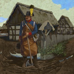 Itävaltalainen pioneeripioneeri, noin 1809, 2018 tekijältä Alessandro Lonati