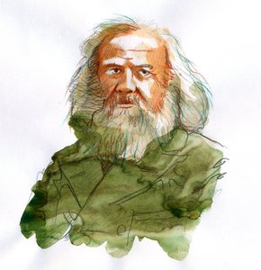 Dmitri Ivanovitš Mendelejevin, Mendelejevin (tai Dmitri Mendelejevin muotokuva tekijältä Alessandro Lonati