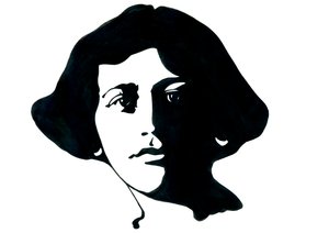 Simone Weilin (1909-1943), ranskalaisen filosofin muotokuva tekijältä Alessandro Lonati