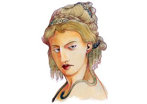 Esitys jumaluudesta Metis (kreikkalainen mytologia: Metis)