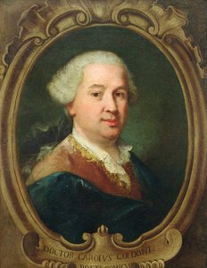 Carlo Goldonin (1707-93) muotokuva