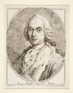 Muotokuva G.B. Tiepolo tekijältä Alessandro Longhi