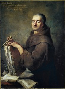 Arkkitehtuuriteoreetikon Carlo Lodolin muotokuva (öljy kankaalle