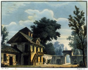 Skenografia Gaetano Donizettin (1797-1848) oopperan "L