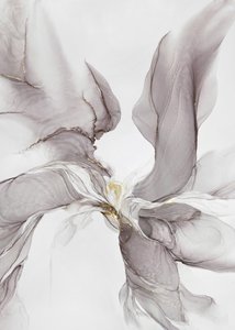 Eteerinen harmaa-kultainen virtaus