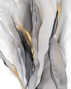 Kultaisen musteen virtaus