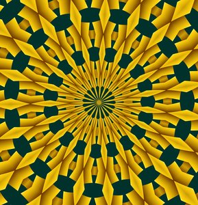 Arabesque II, 2019, (gradientti) tekijältä Alex Caminker