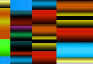 backgammon, 2017, (gradientti) tekijältä Alex Caminker