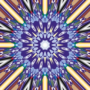 mandala, 2019, (sekoitettu media) tekijältä Alex Caminker