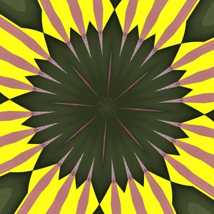 auringonkukka, 2019, (digitaalinen) tekijältä Alex Caminker