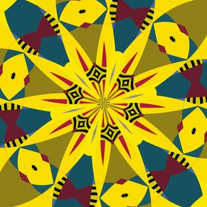 symmetria #18,2019,(sekoitettu media) tekijältä Alex Caminker
