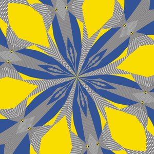 symmetria #8,2019,(sekoitettu media) tekijältä Alex Caminker