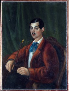 Omakuva. Venäläinen kirjailija, romanttinen runoilija, joka tunnetaan salanimellä Marlinsky ja vuoden 1825 dekabristin tai dekabristin kapinan jäsen, karkotettu Kaukasiaan, Aleksanteri Aleksandrovitš Bestuzhevin (Bestuževin) Marlinskyn (179) teos tekijältä Alexander Alexandrovich Bestuzhev Marlinsky