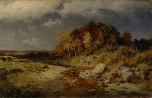 Tuulinen syyspäivä, 1903 tekijältä Alexander Alexeyevich Kiselev