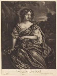 Lady Essex Finch tekijältä Alexander Browne after Sir Peter Lely