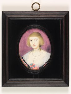 Lady Katherine Manners, Buckinghamin herttuatar (akvarelli vellum) tekijältä Alexander Cooper