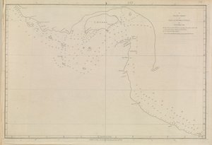 Dalrymplen, Alexanderin vuonna 1791 julkaisemat suunnitelmat satamista. Luutnantti John Cantin laatima Persianlahden tasokartta 1773.